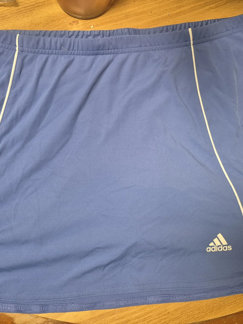 adidas Men’s Royal Blue Athletic Shorts with White Trim
